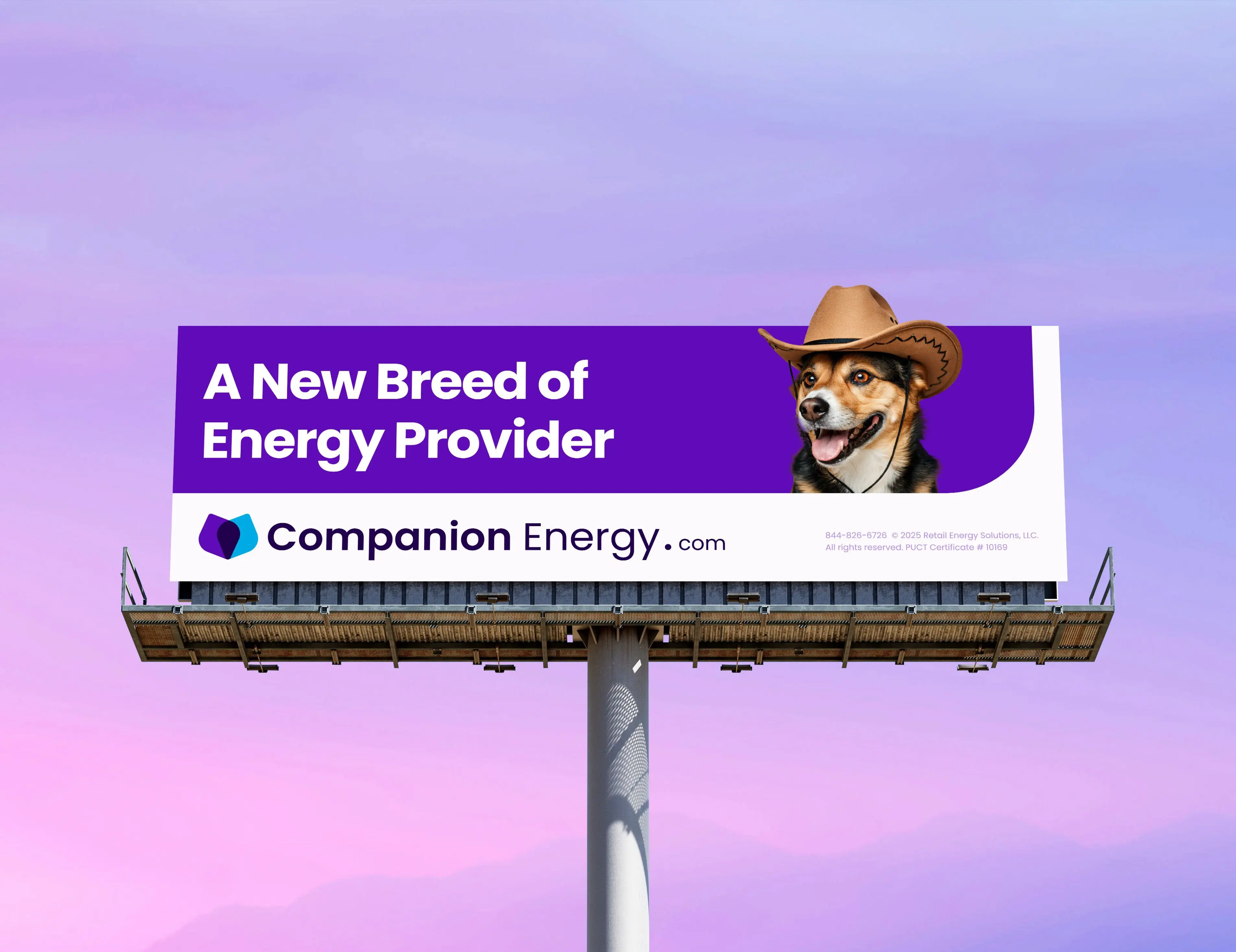 Companion Energy Launches Texas Billboard Campaign Featuring Local Pets